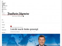 Bild zum Artikel: Nachrichten bei ARD und ZDF: Leicht nach links geneigt