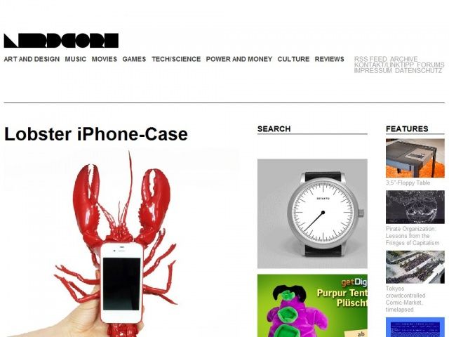 Bild zum Artikel: Lobster iPhone-Case