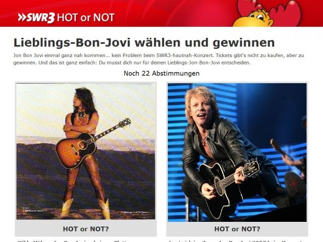 Bild zum Artikel: Wähl deinen Lieblings-Jon-Bon-Jovi
