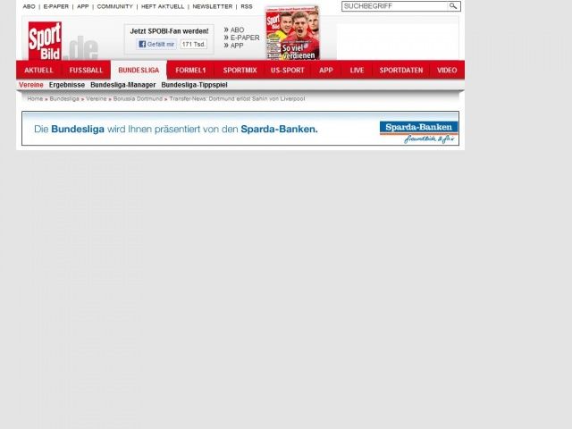 Bild zum Artikel: Transfer-News -
Dortmund erlöst Sahin von Liverpool