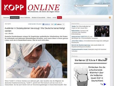 Bild zum Artikel: Ausländer in Sozialsystemen bevorzugt: Wie Deutsche benachteiligt werden (Zeitgeschichte)