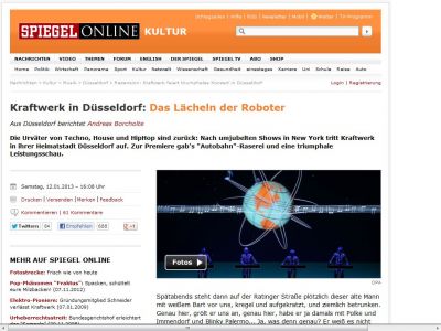 Bild zum Artikel: Kraftwerk in Düsseldorf: Das Lächeln der Roboter