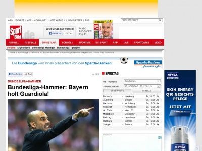 Bild zum Artikel: Star-Trainer kommt  -  

Bundesliga-Hammer: Bayern holt Guardiola!