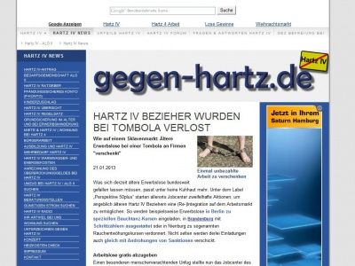 Bild zum Artikel: Hartz IV Bezieher wurden bei Tombola verlost