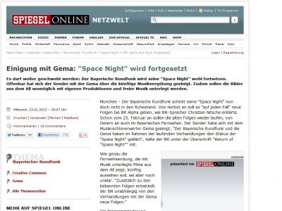 Bild zum Artikel: Einigung mit Gema: 'Space Night' wird fortgesetzt