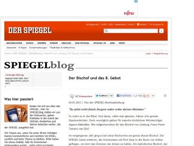 Bild zum Artikel: Der Bischof und das 8. Gebot