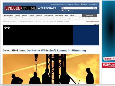 Bild zum Artikel: Geschäftsklima: Deutsche Wirtschaft kommt in Stimmung