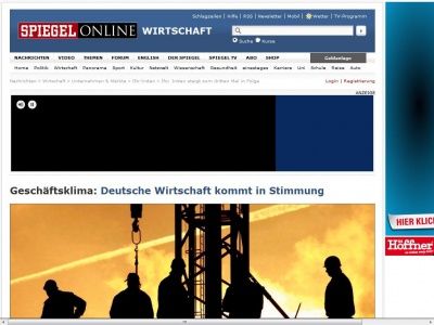 Bild zum Artikel: Geschäftsklima: Deutsche Wirtschaft kommt in Stimmung