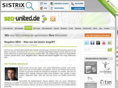 Bild zum Artikel: Negative SEO – Was tun bei einem Angriff?