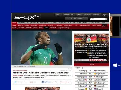 Bild zum Artikel: Süper Lig: Medien: Didier Drogba wechselt zu Galatasaray