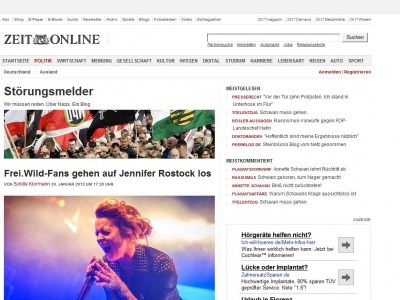 Bild zum Artikel: Frei.Wild-Fans gehen auf Jennifer Rostock los