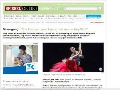 Bild zum Artikel: Bewegung: 'Die Energie zum Tanzen ist unerschöpflich'