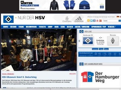 Bild zum Artikel: HSV-Museum feiert 9. Geburtstag