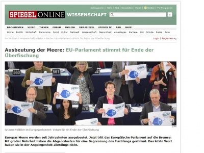 Bild zum Artikel: Ausbeutung der Meere: EU-Parlament stimmt für Ende der Überfischung