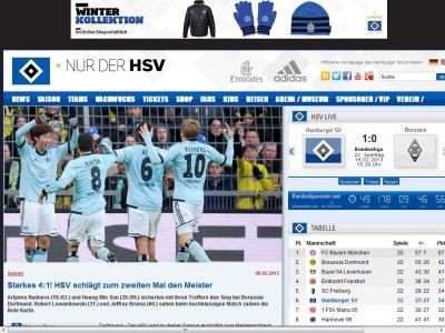 Bild zum Artikel: Starkes 4:1! HSV schlägt zum zweiten Mal den Meister