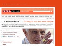 Bild zum Artikel: +++ Minutenprotokoll +++: Die Stunden nach dem Papst-Rücktritt