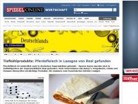 Bild zum Artikel: Pferdefleischskandal: Tengelmann-Lasagne stammt von französischem Skandalbetrieb