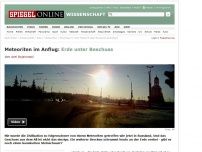 Bild zum Artikel: Meteoriten im Anflug: Erde unter Beschuss