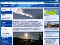 Bild zum Artikel: Russland: 400 Verletzte nach Meteoriteneinschlag