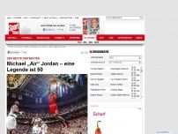 Bild zum Artikel: Der Beste der Besten  -  

Michael „Air“ Jordan – eine Legende wird 50