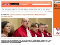 Bild zum Artikel: Karlsruhe: Bundesverfassungsgericht stärkt Adoptionsrecht Homosexueller