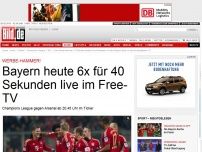 Bild zum Artikel: Irrer Werbe-Hammer - Bayern heute 6x für 40 Sekunden live im Free-TV