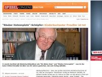 Bild zum Artikel: 'Räuber Hotzenplotz'-Schöpfer: Kinderbuchautor Preußler ist tot