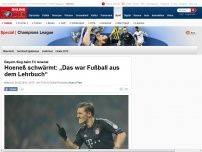 Bild zum Artikel: Bayern-Sieg beim FC Arsenal - Hoeneß schwärmt: „Das war Fußball aus dem Lehrbuch“