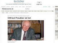 Bild zum Artikel: Berühmter Kinderbuchautor: Otfried Preußler ist tot