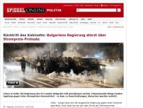 Bild zum Artikel: Rücktritt des Kabinetts: Bulgariens Regierung stürzt über Strompreis-Proteste