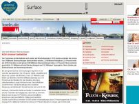 Bild zum Artikel: Neuer Rekord: 2012 über fünf Millionen Übernachtungen in Köln