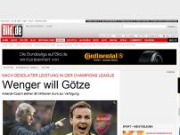 Bild zum Artikel: 80 Mio. für Transfers - Wenger will Götze