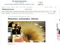 Bild zum Artikel: Dumpinglöhne für Friseure: Waschen, schneiden, löhnen