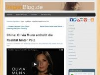 Bild zum Artikel: China: Olivia Munn enthüllt die Realität hinter Pelz