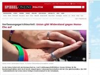 Bild zum Artikel: Verfassungsgerichtsurteil: Union gibt Widerstand gegen Homo-Ehe auf