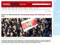 Bild zum Artikel: Streit um Millionenstrafe: Bundestag stoppt alle Zahlungen an die NPD