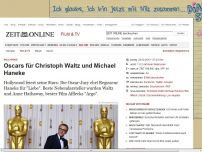 Bild zum Artikel: Hollywood: 
			  Oscars für Christoph Waltz und Michael Haneke