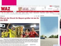 Bild zum Artikel: DFB-Pokal: Warum der Druck für Bayern größer ist als für den BVB