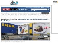 Bild zum Artikel: Pferdefleisch-Skandal: Ikea stoppt Verkauf von Fleischklöpsen in Deutschland