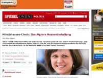 Bild zum Artikel: Münchhausen-Check: Ilse Aigners Massentierhaltung