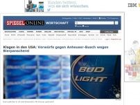 Bild zum Artikel: Klagen in den USA: Vorwürfe gegen Anheuser-Busch wegen Bierpanscherei