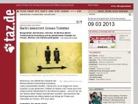 Bild zum Artikel: Piraten setzen sich durch: Berlin bekommt Unisex-Toiletten