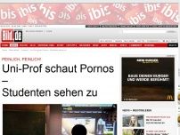 Bild zum Artikel: Peinlich, peinlich! - Uni-Prof guckt Porno - Studenten sehen zu