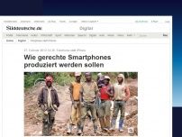 Bild zum Artikel: Fairphone statt iPhone: Wie gerechte Smartphones produziert werden sollen