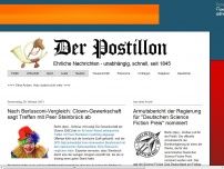 Bild zum Artikel: Nach Berlusconi-Vergleich: Clown-Gewerkschaft sagt Treffen mit Peer Steinbrück ab