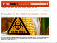Bild zum Artikel: Niedersachsen: Rot-Grün schließt Gentechnik-Labore in Schulen