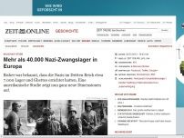 Bild zum Artikel: Holocaust-Studie: 
			  Mehr als 40.000 Nazi-Zwangslager in Europa