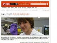 Bild zum Artikel: Jugend forscht: Jack, 16, Krebsforscher