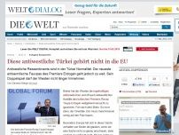 Bild zum Artikel: Erdogans Hassparolen: Diese antiwestliche Türkei gehört nicht in die EU