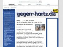 Bild zum Artikel: Hartz IV: Nichtige Jobcenter-Einladungen?